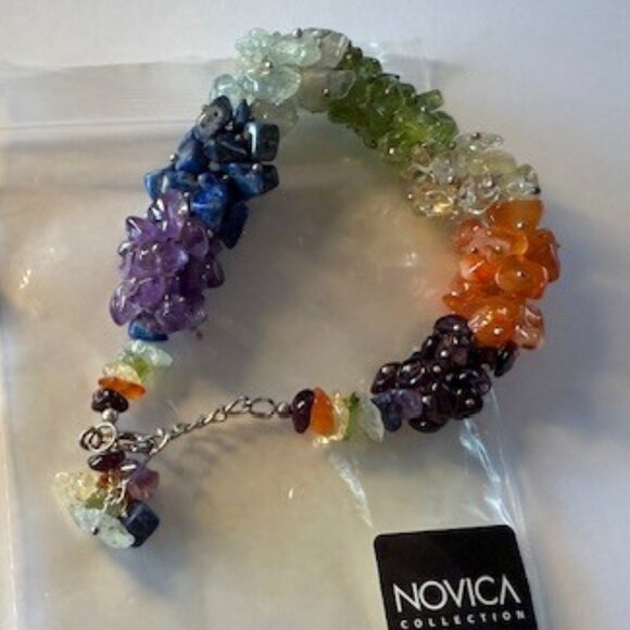 NOVICA Collection India - 2 Chakra bracelets - Picture 6 of 6